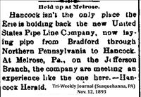 US PipeLine Co. (Melrose, PA)